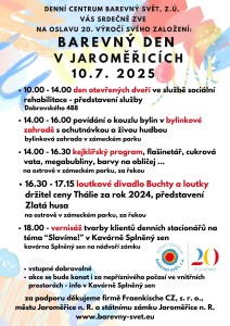 Barevný den v Jaroměřicích Barevný den v Jaroměřicích